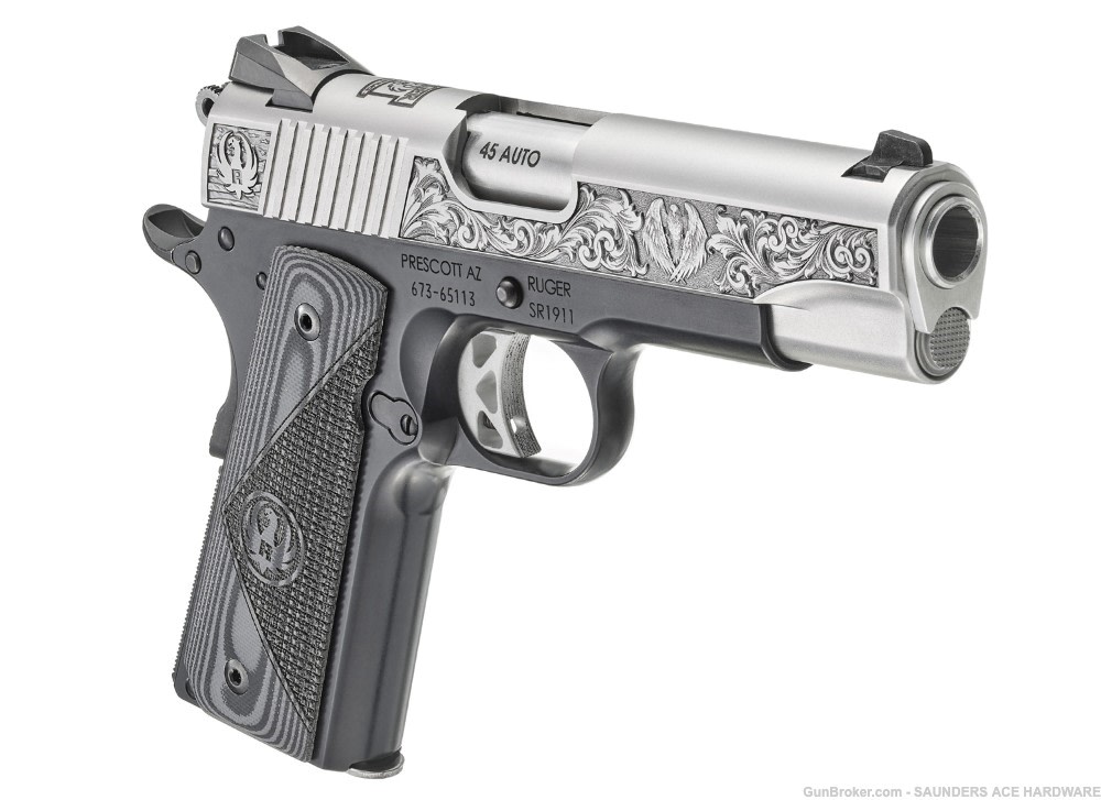 RUGER SR1911 COMMANER-STYLE Handgun Limited Street Edition Southport CT 45A-img-3