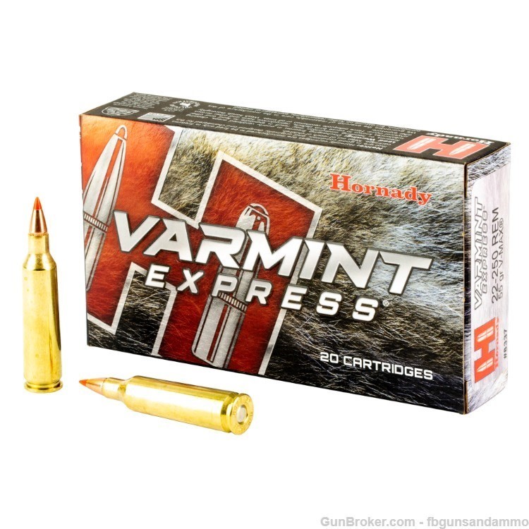 NEW! 200 RDS HORNADY VARMINT EXPRESS .22-250 REM 55 V-MAX REMINGTON 8337-img-4