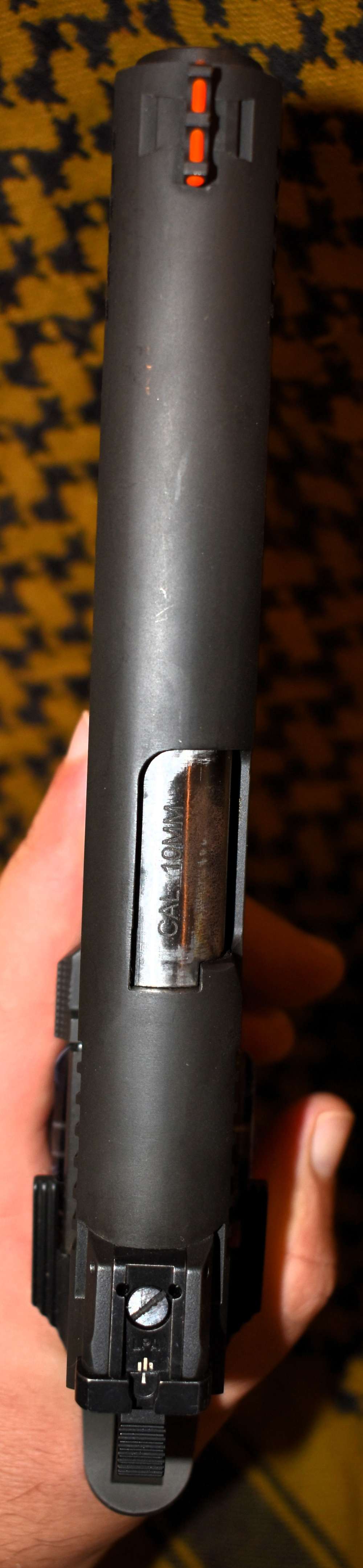 Rock Island Armory 1911A1 FS Tactical 10mm Nice Grips Used 2 Mags-img-2