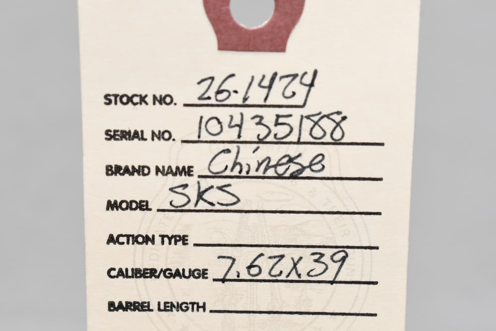 Nice Century Arms Chinese SKS Semi Auto Rifle Triangle 26 Arsenal 7.62x39-img-1