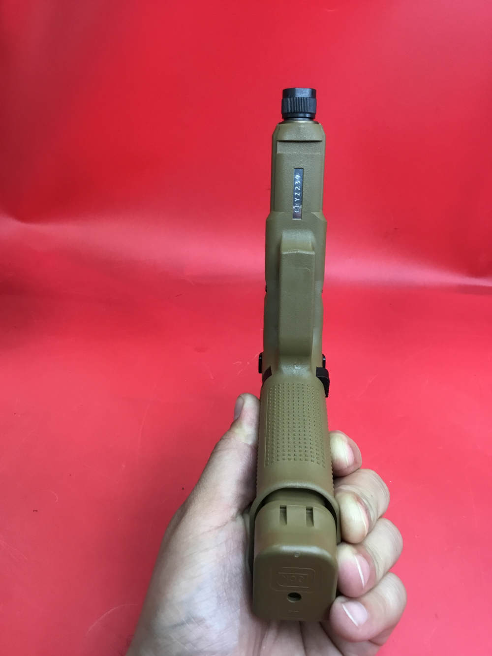 Glock 19x V MOS Davidson exclusive 9mm FDE TAN Threaded Barrel 19/17rd 4.52-img-5