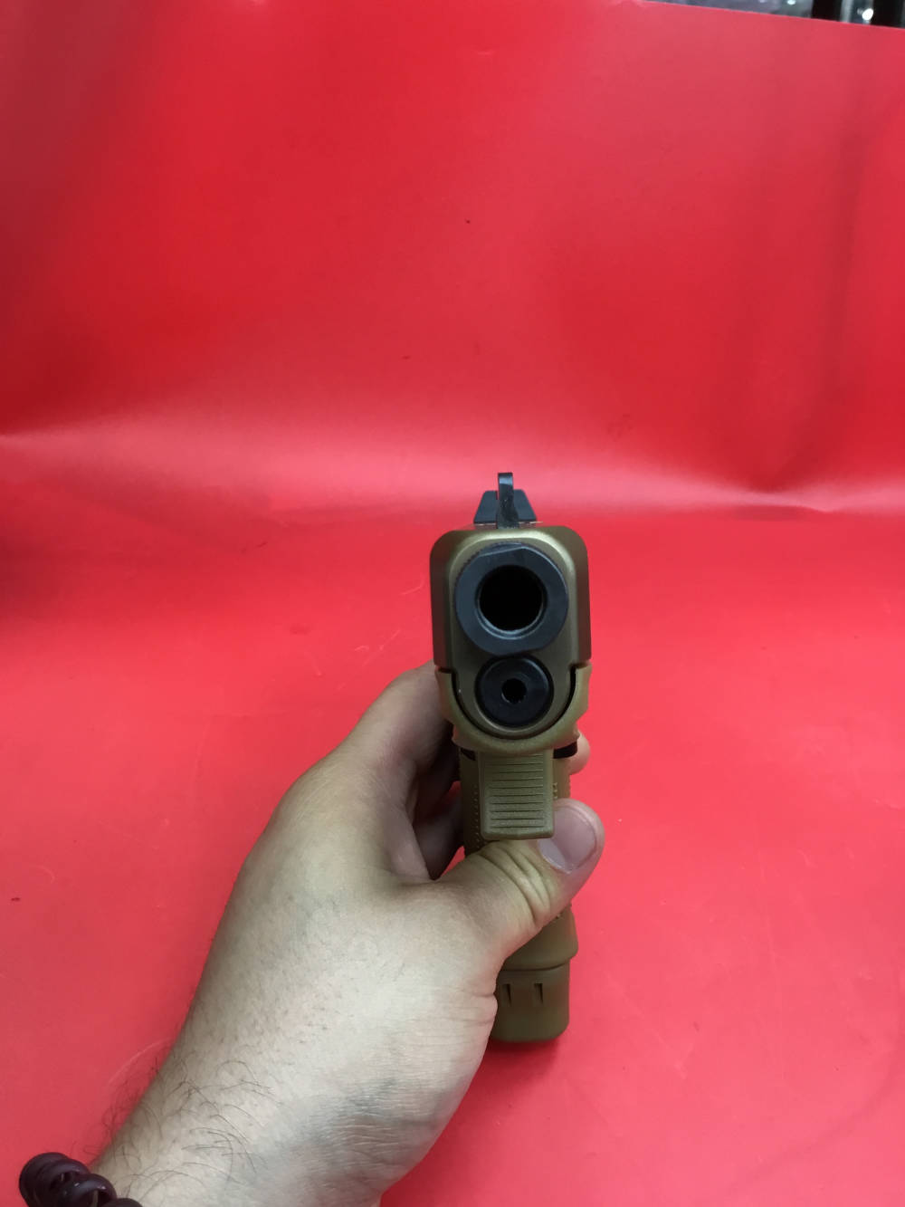Glock 19x V MOS Davidson exclusive 9mm FDE TAN Threaded Barrel 19/17rd 4.52-img-6