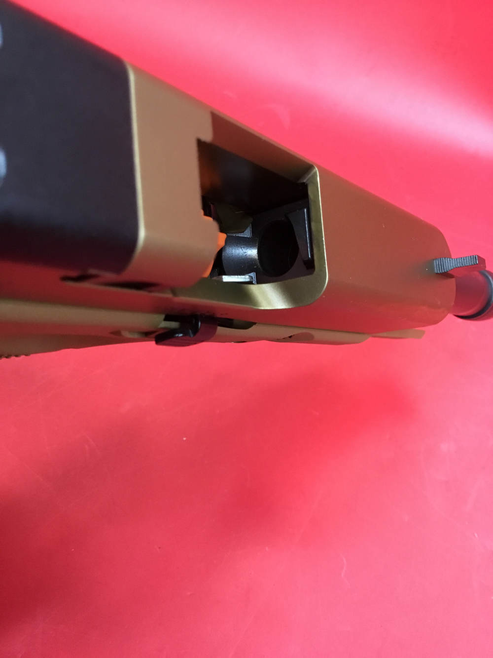 Glock 19x V MOS Davidson exclusive 9mm FDE TAN Threaded Barrel 19/17rd 4.52-img-9