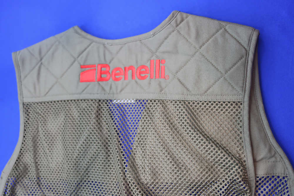 Benelli Sporting Shooting Vest XL Olive Tan Mesh Trap Skeet Hunting NEW NWT-img-11