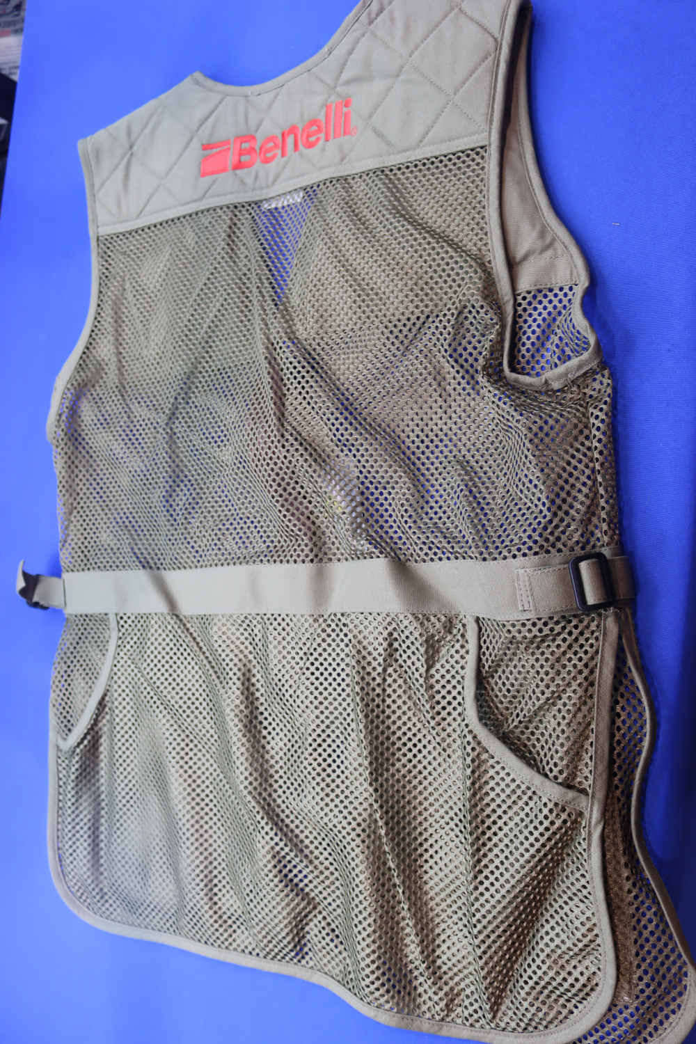 Benelli Sporting Shooting Vest XL Olive Tan Mesh Trap Skeet Hunting NEW NWT-img-10