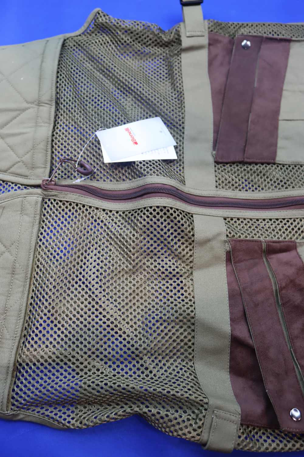 Benelli Sporting Shooting Vest XL Olive Tan Mesh Trap Skeet Hunting NEW NWT-img-8