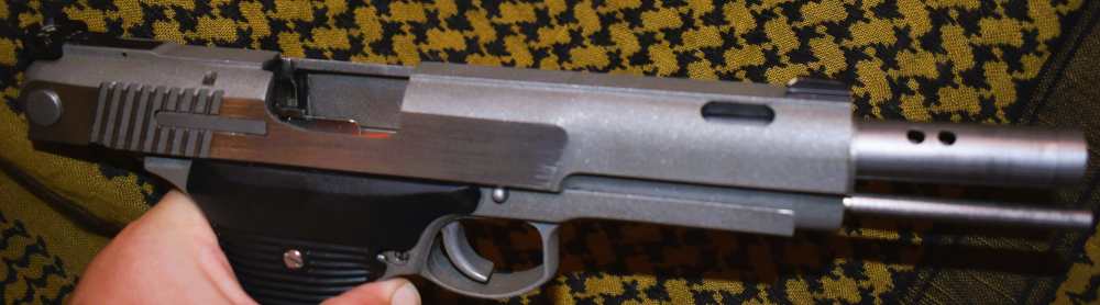 RARE AMT Automag V .50 AE Big Boy Original Box 2 Mags Collector Nice-img-6