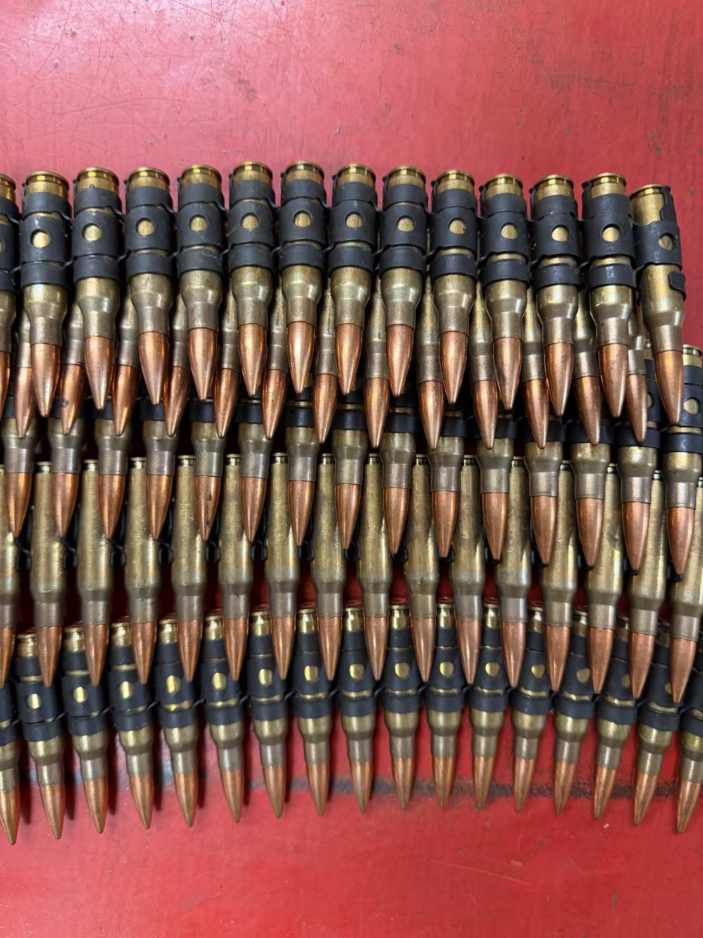 7.62 x 51 NATO on 200 Round Belts with M13 Links-img-1