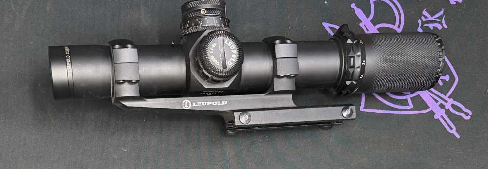 Cqbss M-TMR 4 with Leupold mount-img-0