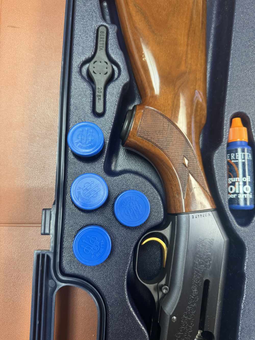 BERETTA 390 20 GAUGE WITH SPORTING BARREL, VERY COMPLETE-img-8