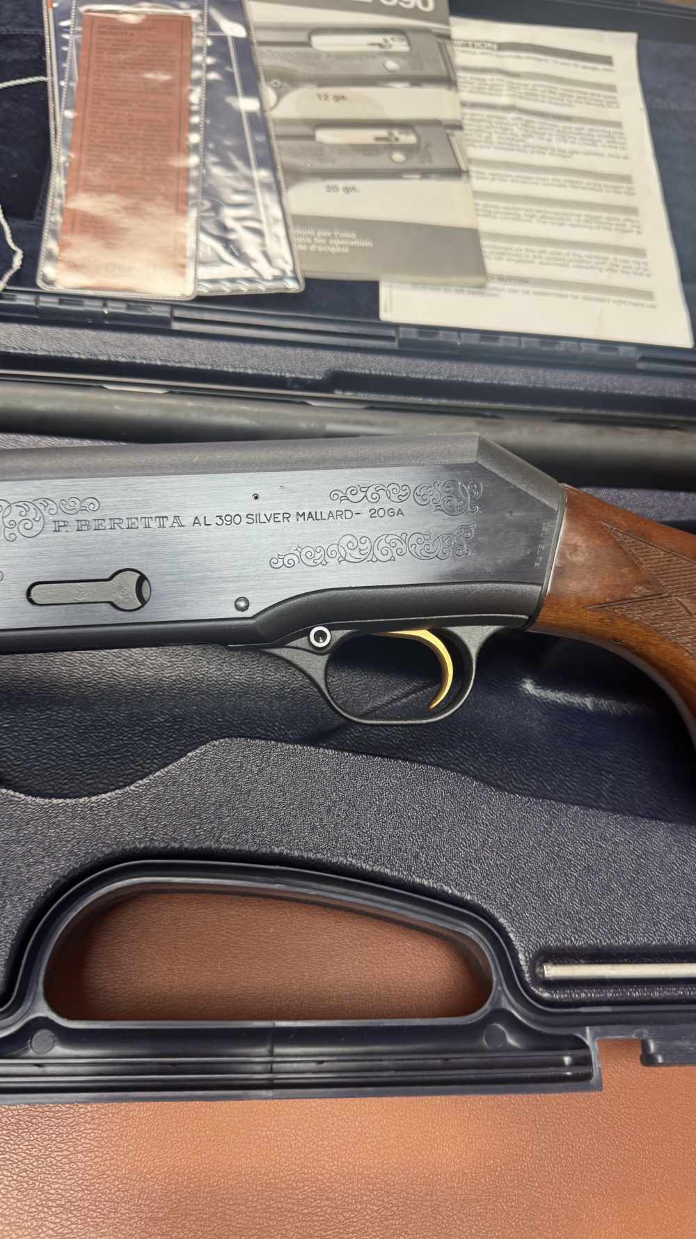 BERETTA 390 20 GAUGE WITH SPORTING BARREL, VERY COMPLETE-img-18