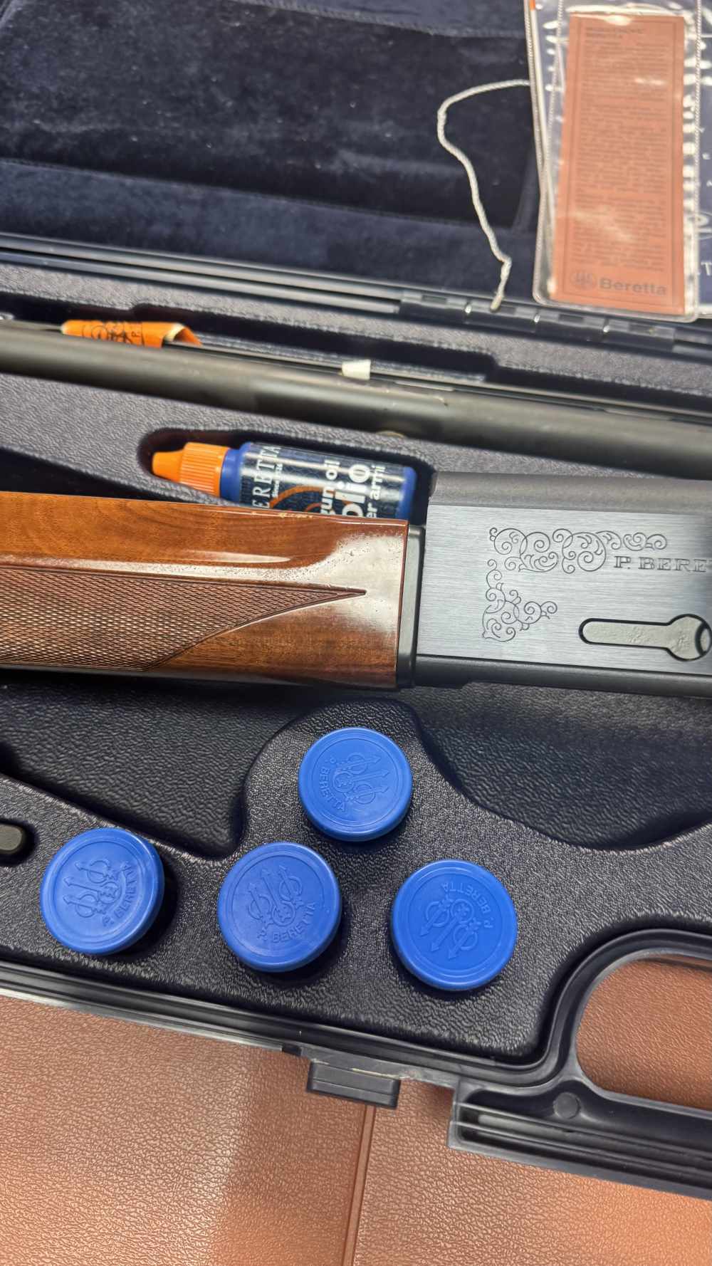 BERETTA 390 20 GAUGE WITH SPORTING BARREL, VERY COMPLETE-img-20