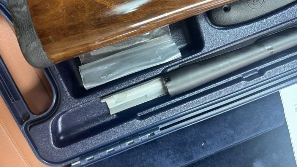 BERETTA 390 20 GAUGE WITH SPORTING BARREL, VERY COMPLETE-img-22