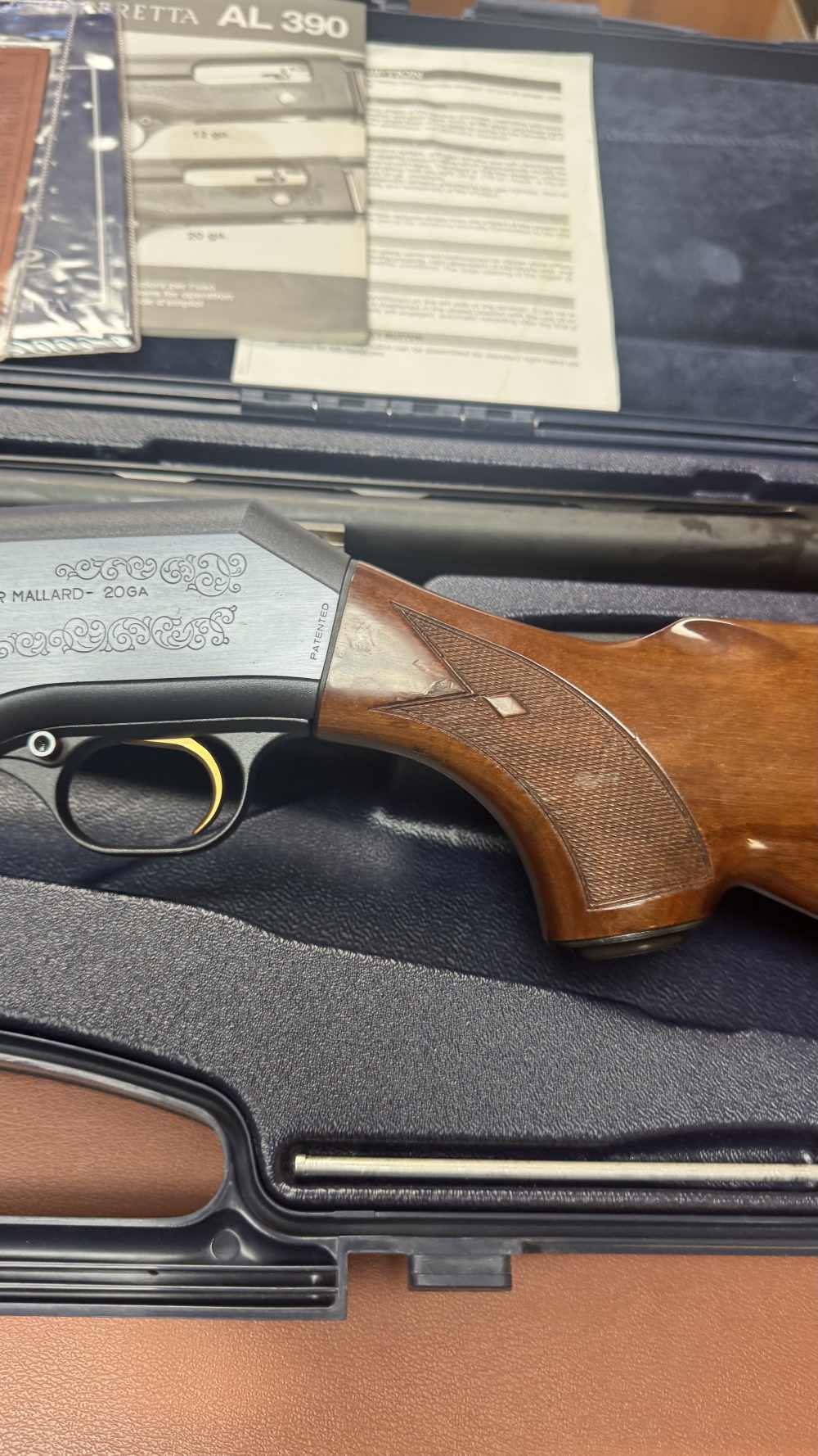 BERETTA 390 20 GAUGE WITH SPORTING BARREL, VERY COMPLETE-img-17