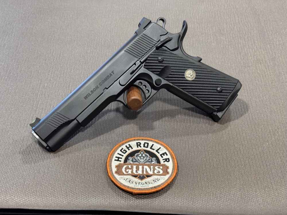 NEW Wilson Combat CQB Elite .45 ACP Pistol 5" 2X8rd Black-img-1