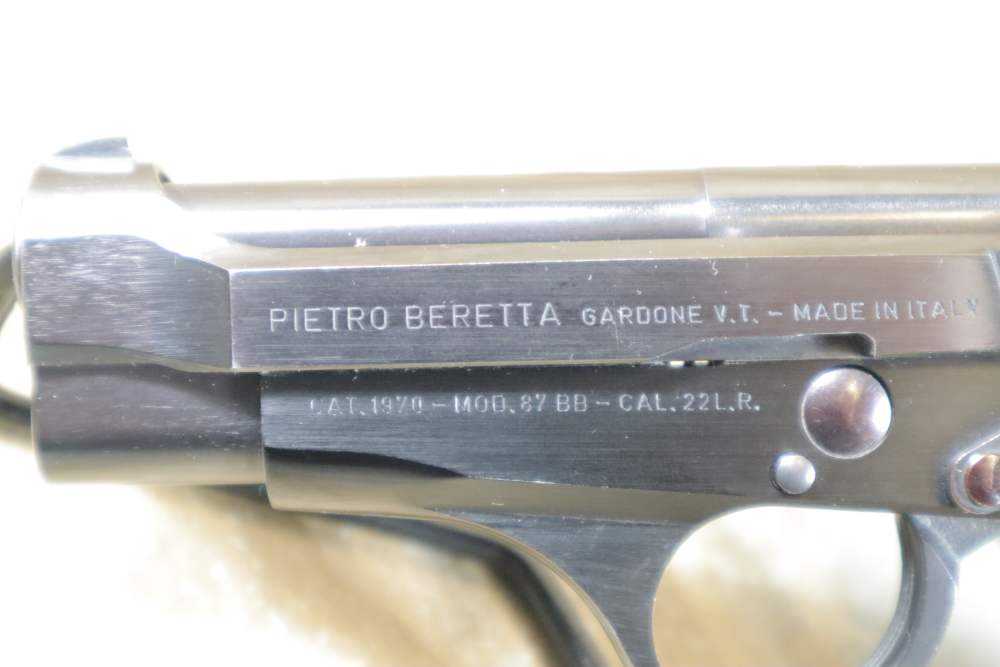 Beautiful Beretta Model 87 BB Cheetah .22LR Penny Bid NO RESERVE-img-20
