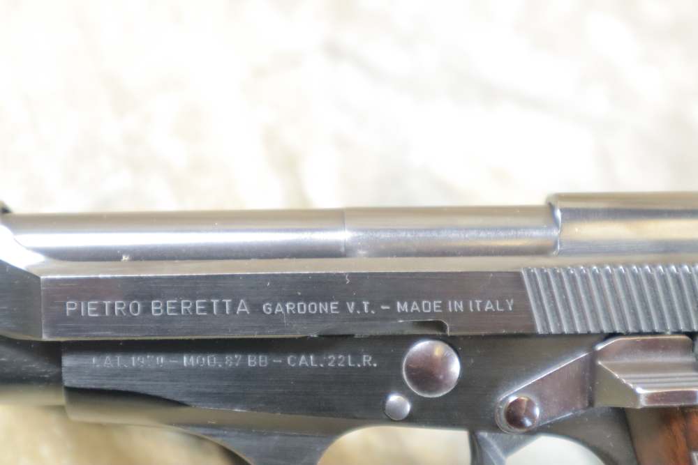 Beautiful Beretta Model 87 BB Cheetah .22LR Penny Bid NO RESERVE-img-19