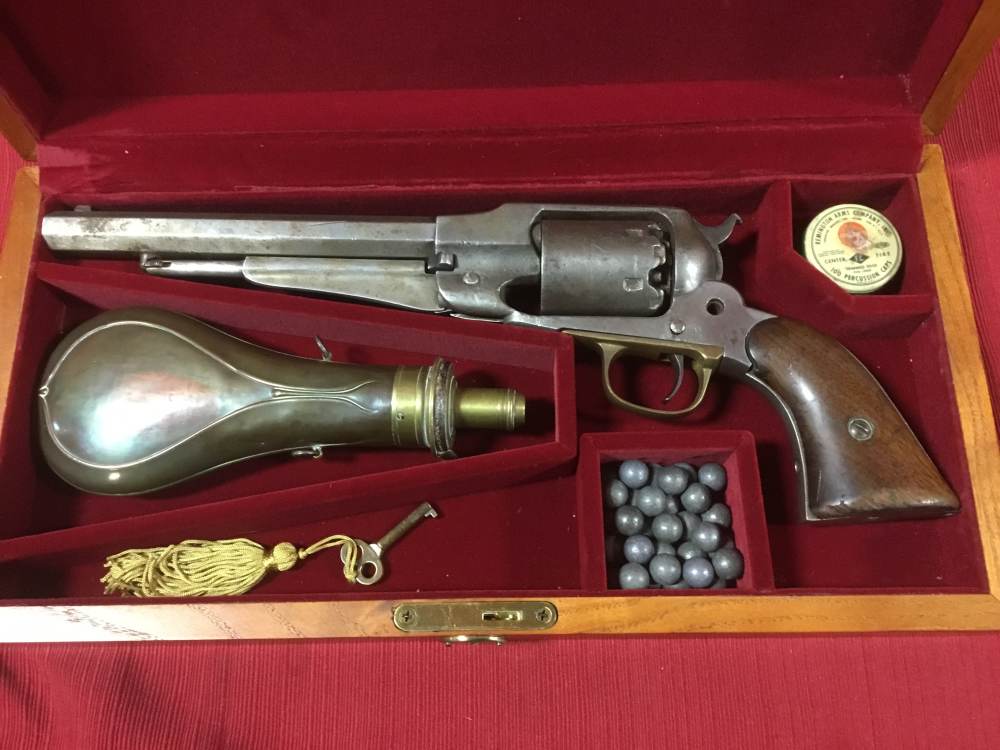 Remington 1858 .44 Cal BP Made in 1862-img-0