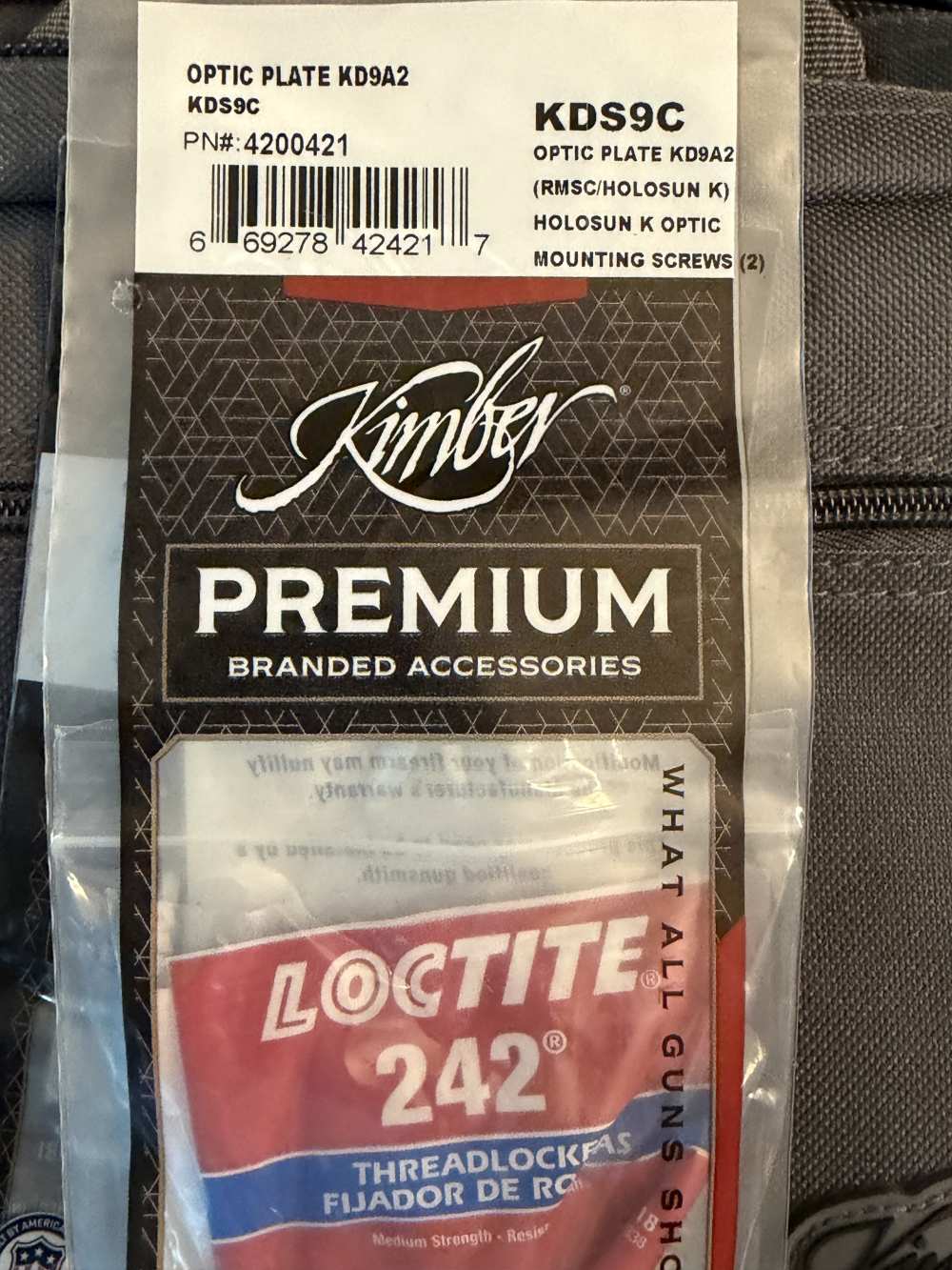 Kimber KDS9c 9mm 4" Black Rail-img-7