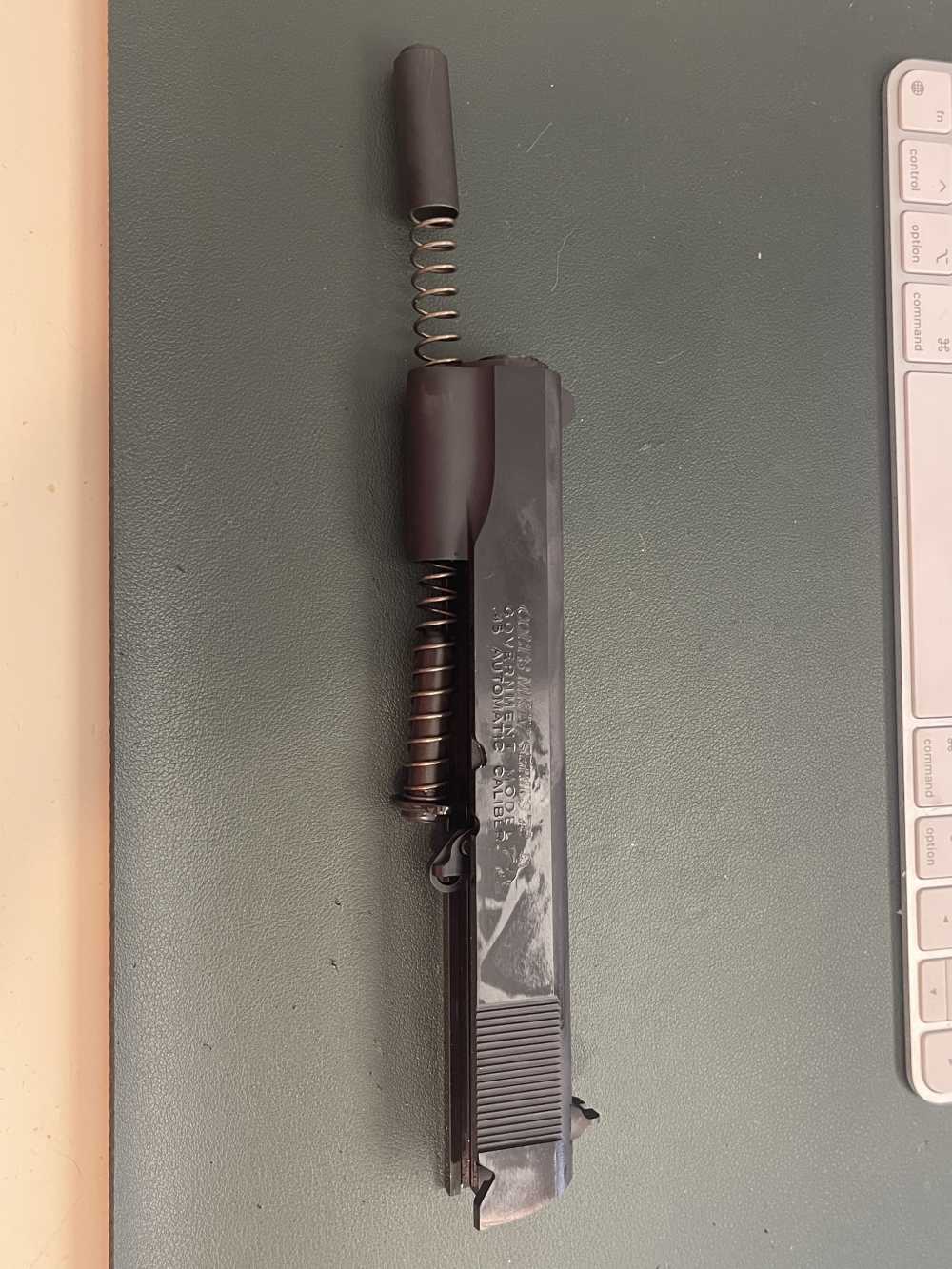 Colt Series 70 Government 45acp 1911 Complete Slide, Barrel, Spring Factory-img-0