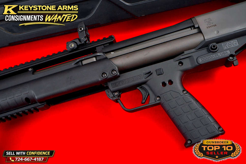 Awesome Keltec KSG 12GA 3" Shells Shotgun Original Case As New-img-7