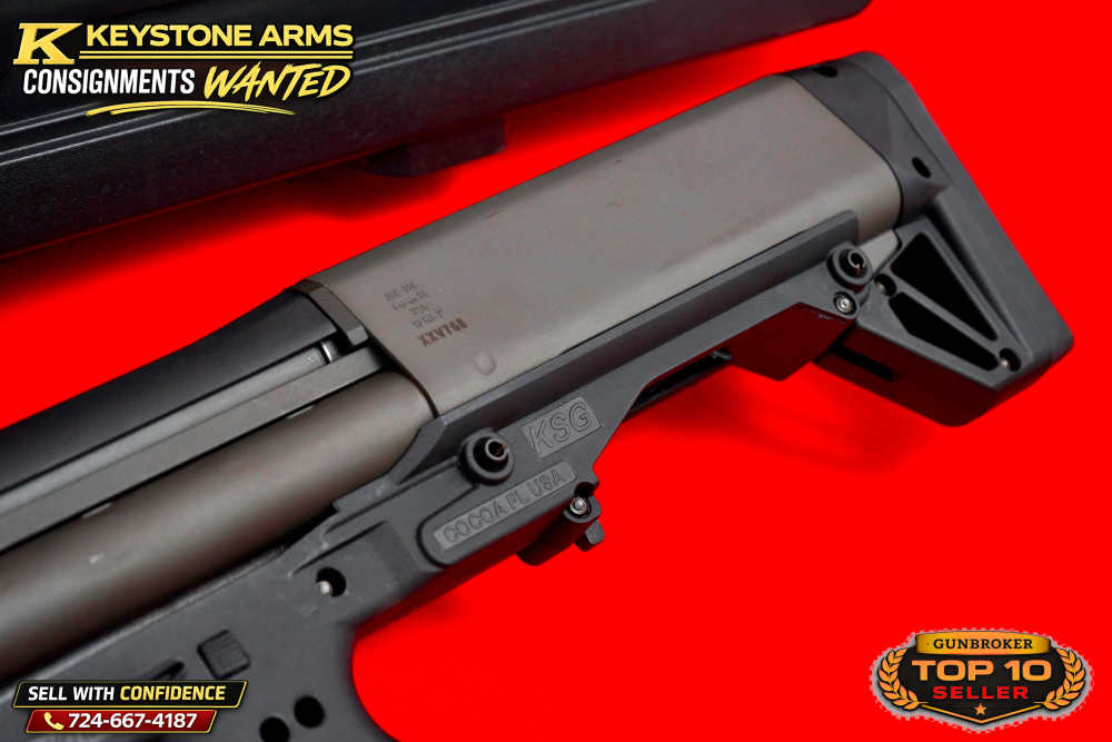 Awesome Keltec KSG 12GA 3" Shells Shotgun Original Case As New-img-8