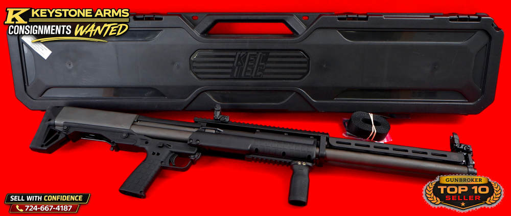 Awesome Keltec KSG 12GA 3" Shells Shotgun Original Case As New-img-9