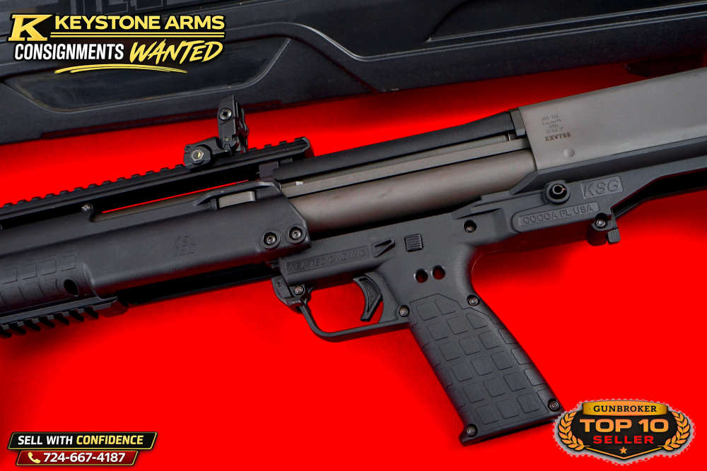 Awesome Keltec KSG 12GA 3" Shells Shotgun Original Case As New-img-4
