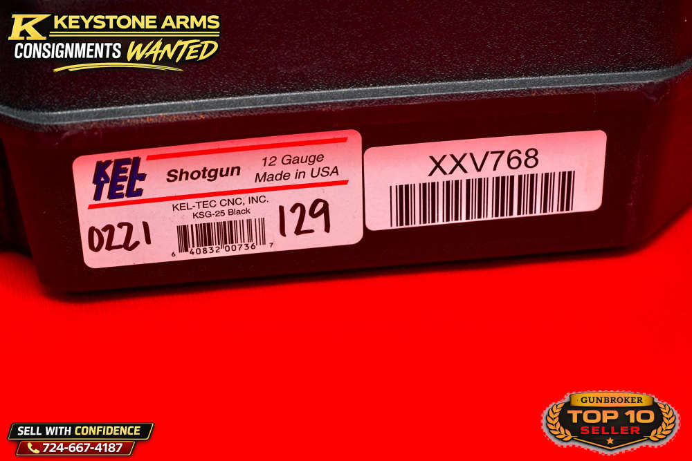 Awesome Keltec KSG 12GA 3" Shells Shotgun Original Case As New-img-3