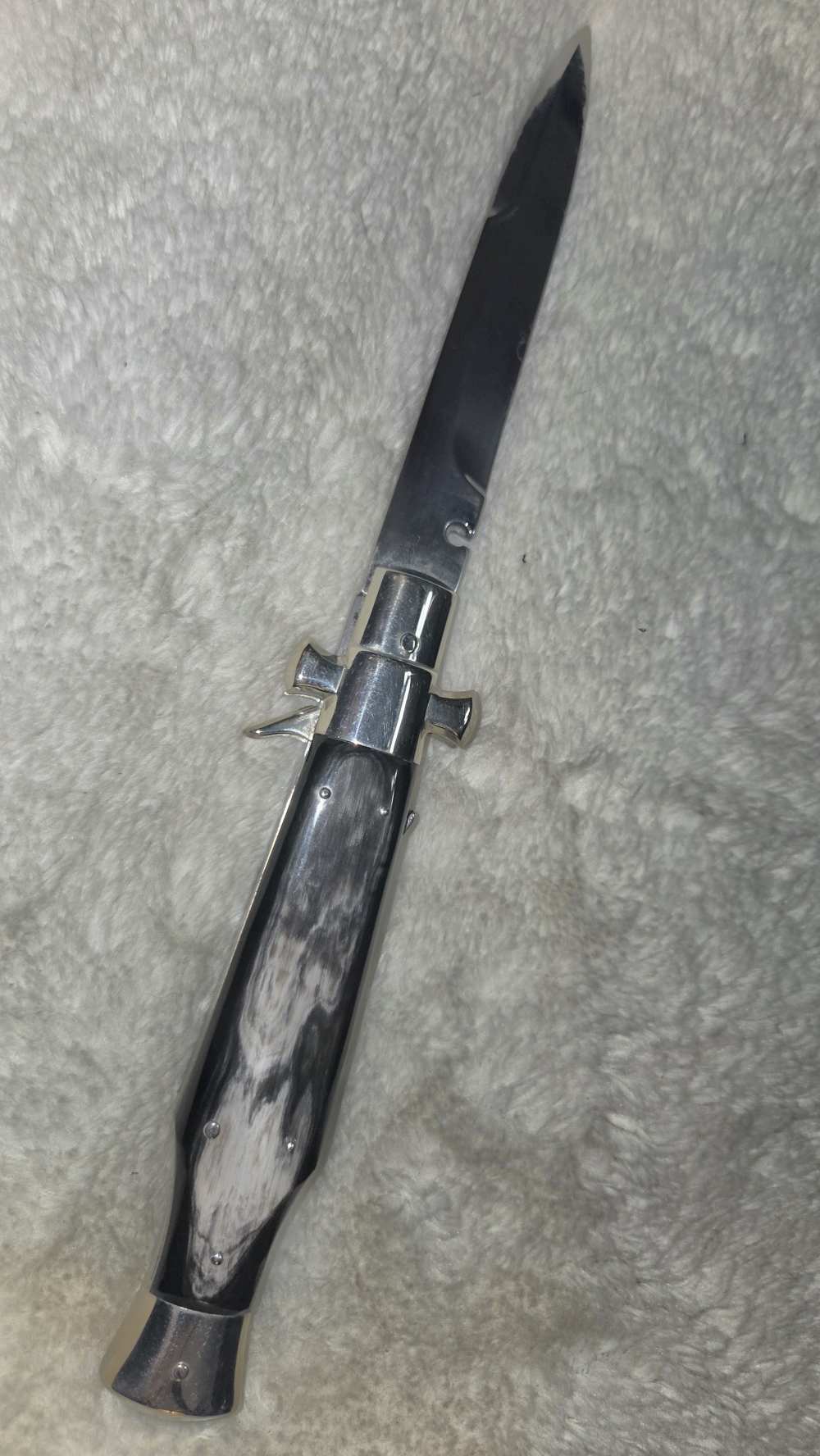 MINT - 5mm AGA CAMPOLIN BLACK WIDOW - BEAUTIFUL BRAZILIAN HORN-img-4
