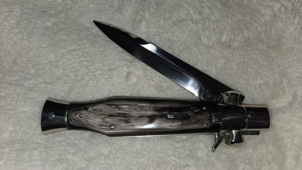 MINT - 5mm AGA CAMPOLIN BLACK WIDOW - BEAUTIFUL BRAZILIAN HORN-img-10