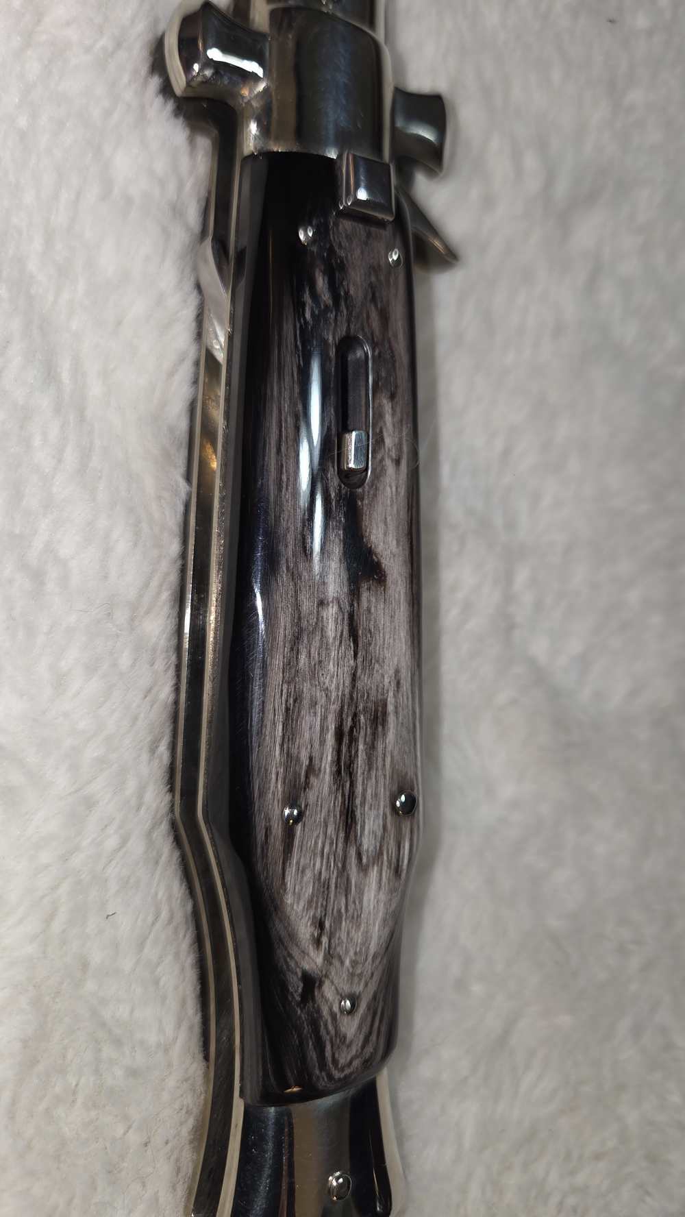 MINT - 5mm AGA CAMPOLIN BLACK WIDOW - BEAUTIFUL BRAZILIAN HORN-img-5