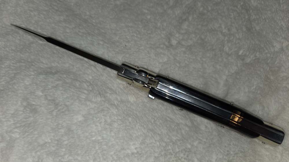 MINT - 5mm AGA CAMPOLIN BLACK WIDOW - BEAUTIFUL BRAZILIAN HORN-img-9