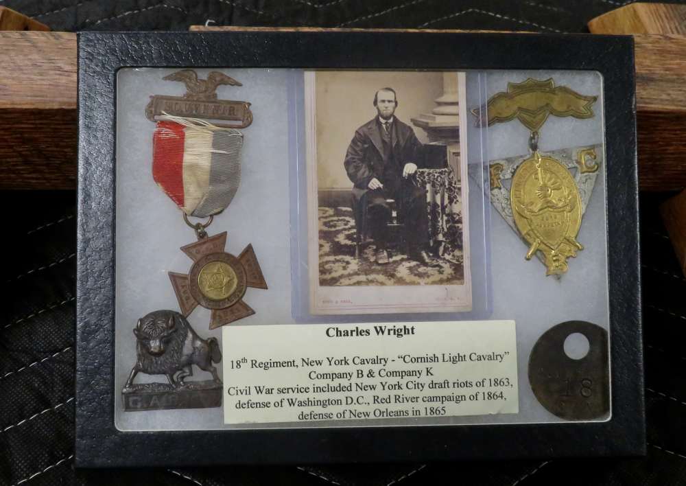 Charles Wright – 18th New York Cavalry “Corning Light Cavalry” Civil War Ve-img-0