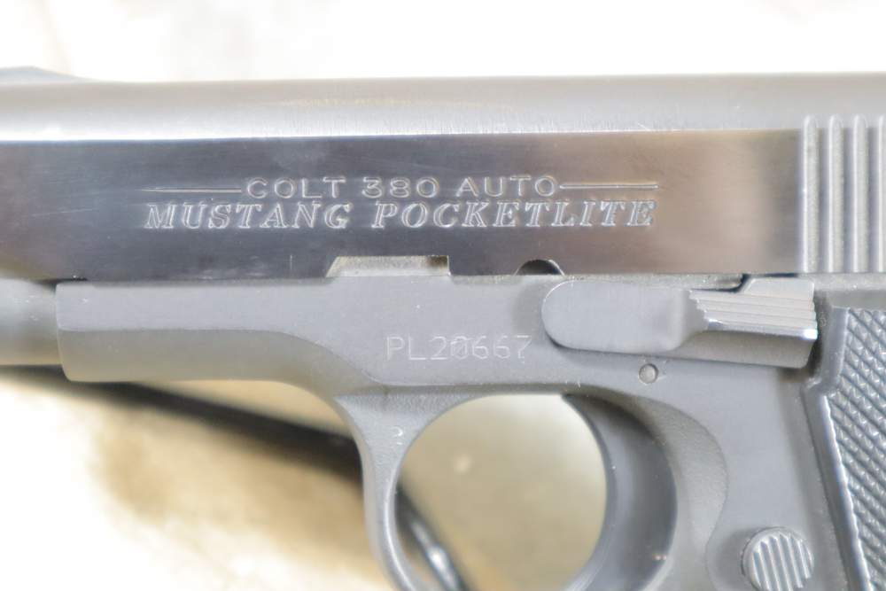 Beautiful Colt Mustang Pocketlite .380ACP Penny Bid NO RESERVE-img-17