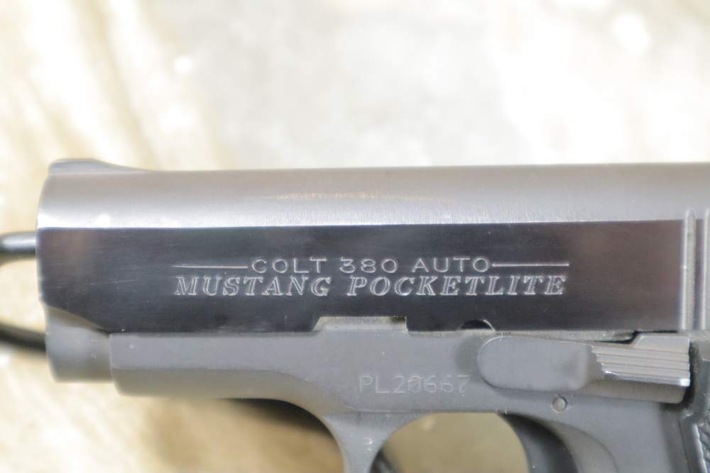 Beautiful Colt Mustang Pocketlite .380ACP Penny Bid NO RESERVE-img-20