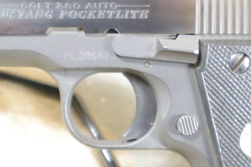 Beautiful Colt Mustang Pocketlite .380ACP Penny Bid NO RESERVE-img-16