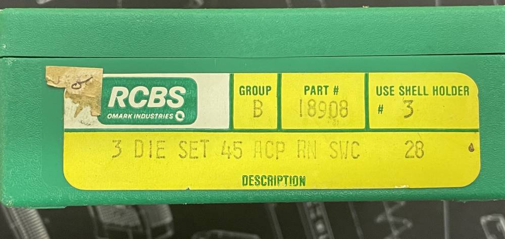 RCBS RELOADING DIES & DEBURING TOOL-img-6