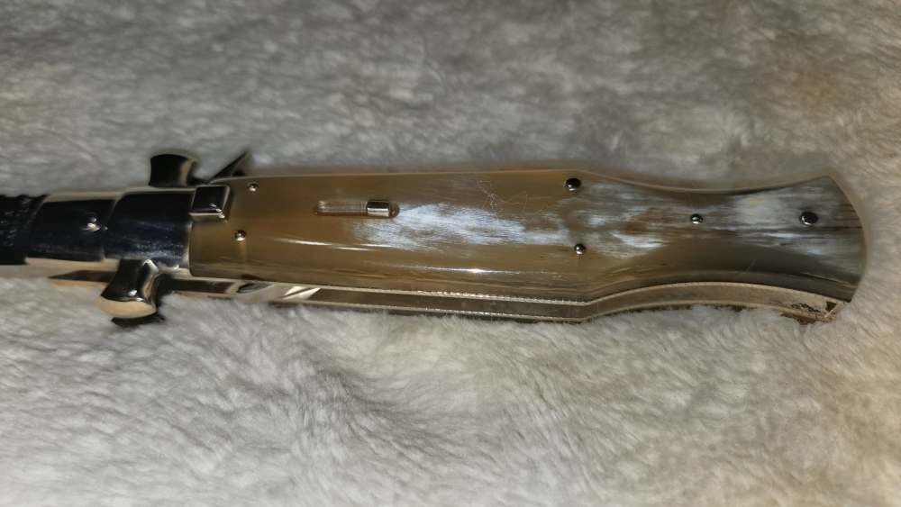 MINT - 5MM AGA CAMPOLIN BLACK WIDOW LUXE - BEAUTIFUL GOLDEN BRAZILIAN HORN-img-2