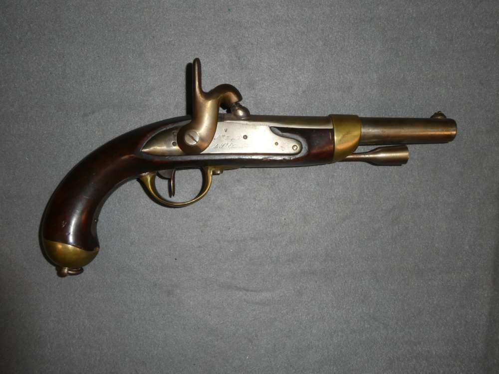 French Model An 13 Percussion Conversion Pistol-img-0