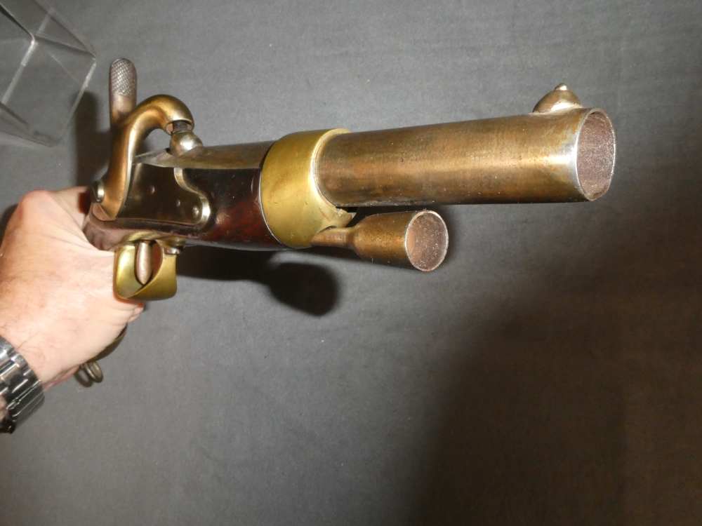 French Model An 13 Percussion Conversion Pistol-img-8