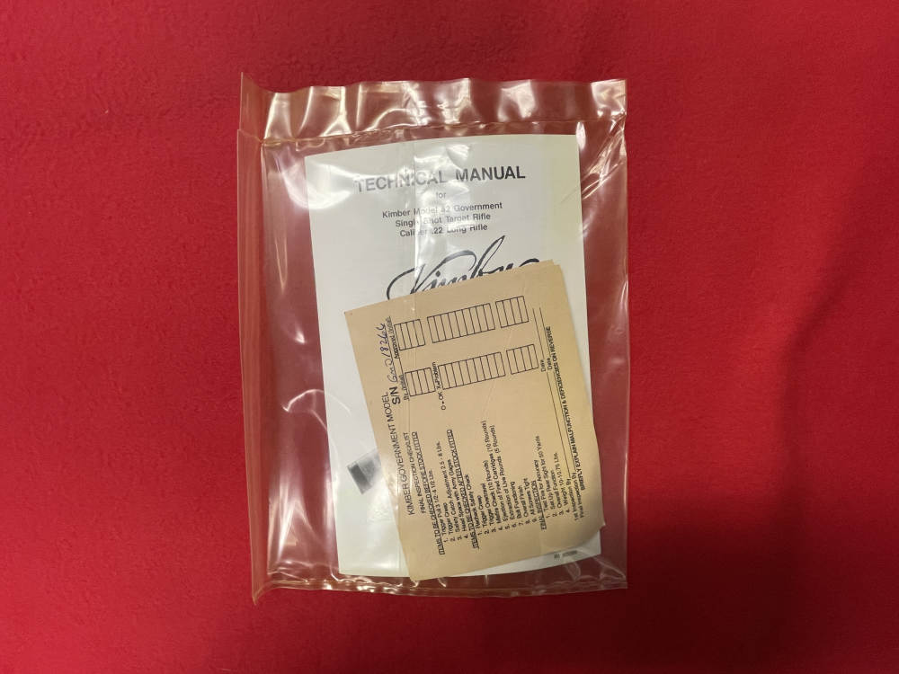 Factory Sealed Kimber 82 Government Trainer Single Shot Target Rifle-img-14
