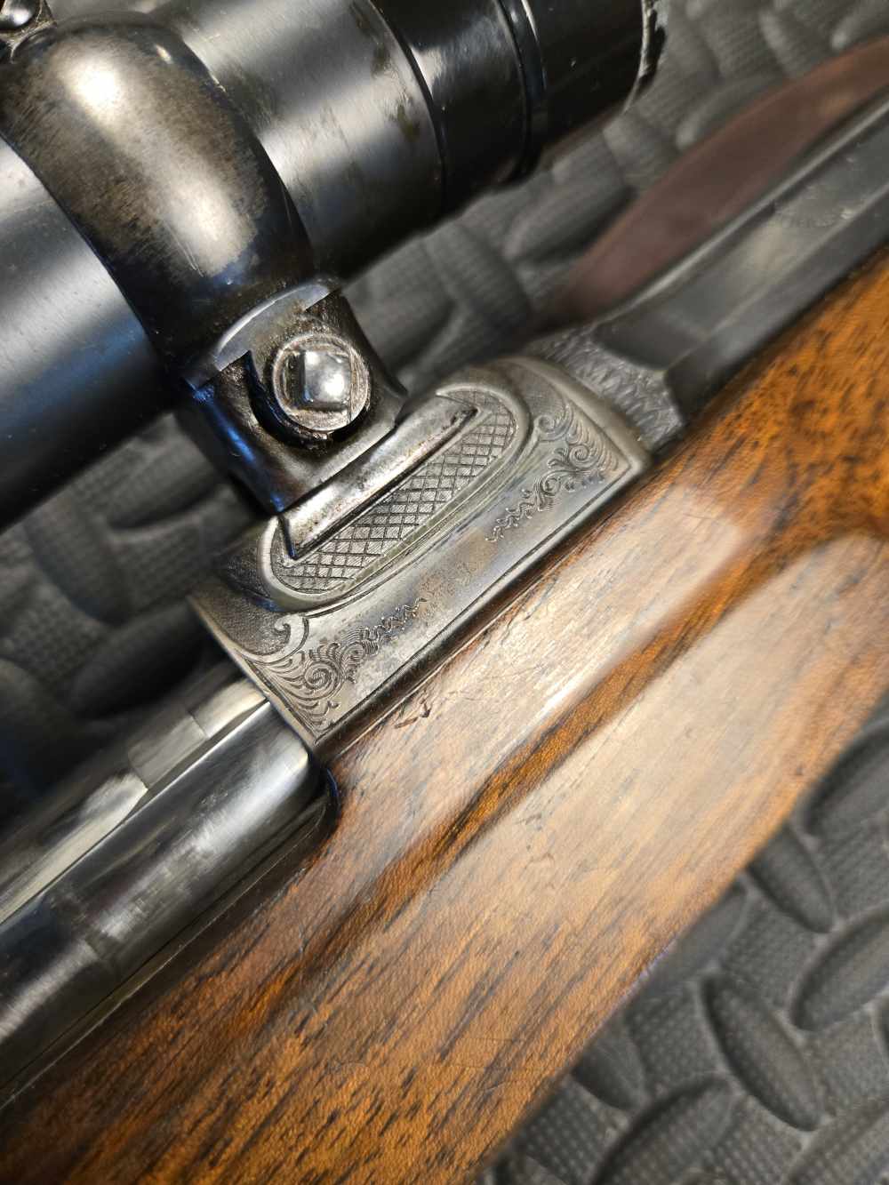 H Scherping Hannover Mauser Gewehr 98 Sporting Rifle with optic 8mm-img-28