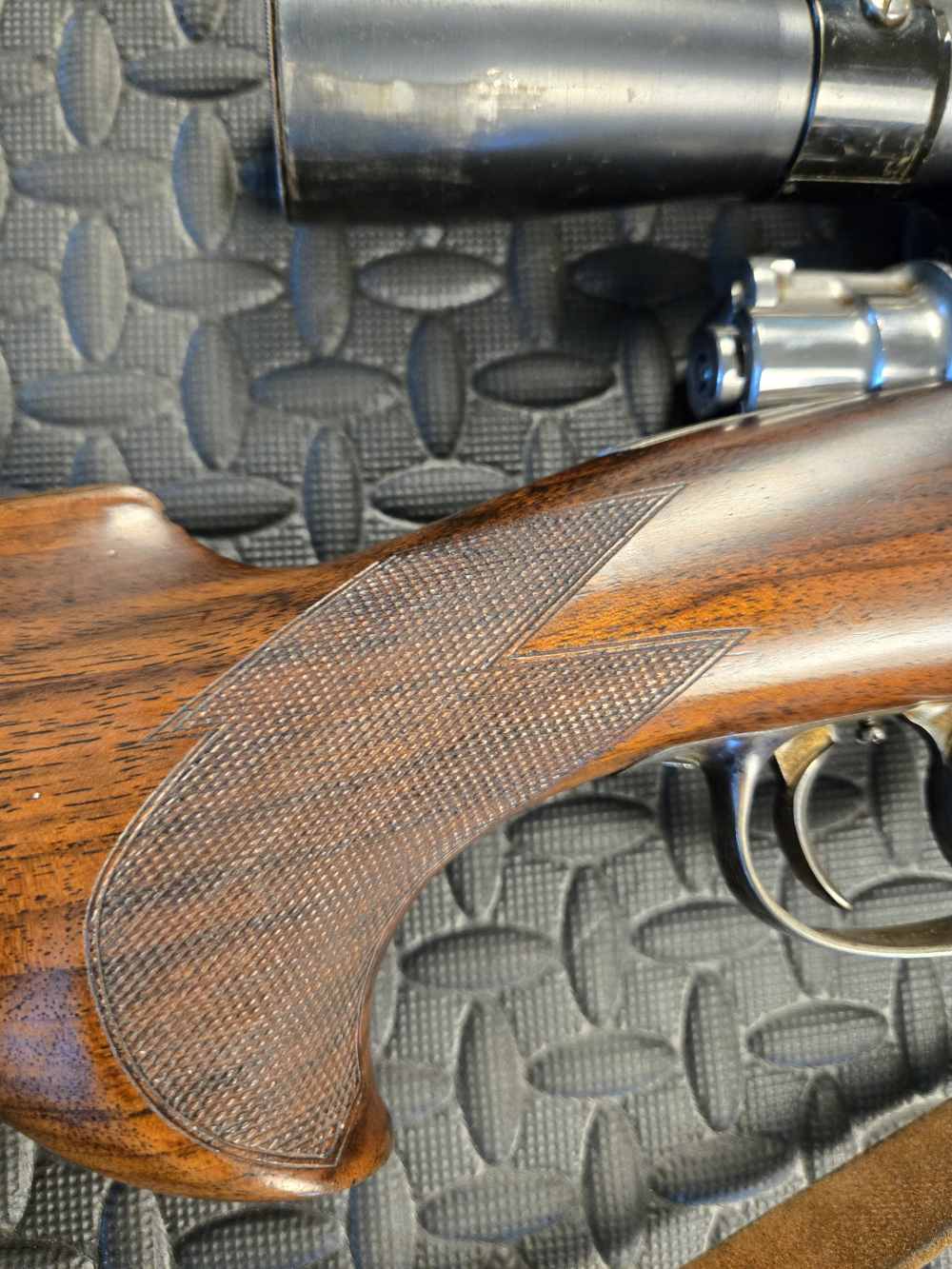 H Scherping Hannover Mauser Gewehr 98 Sporting Rifle with optic 8mm-img-9