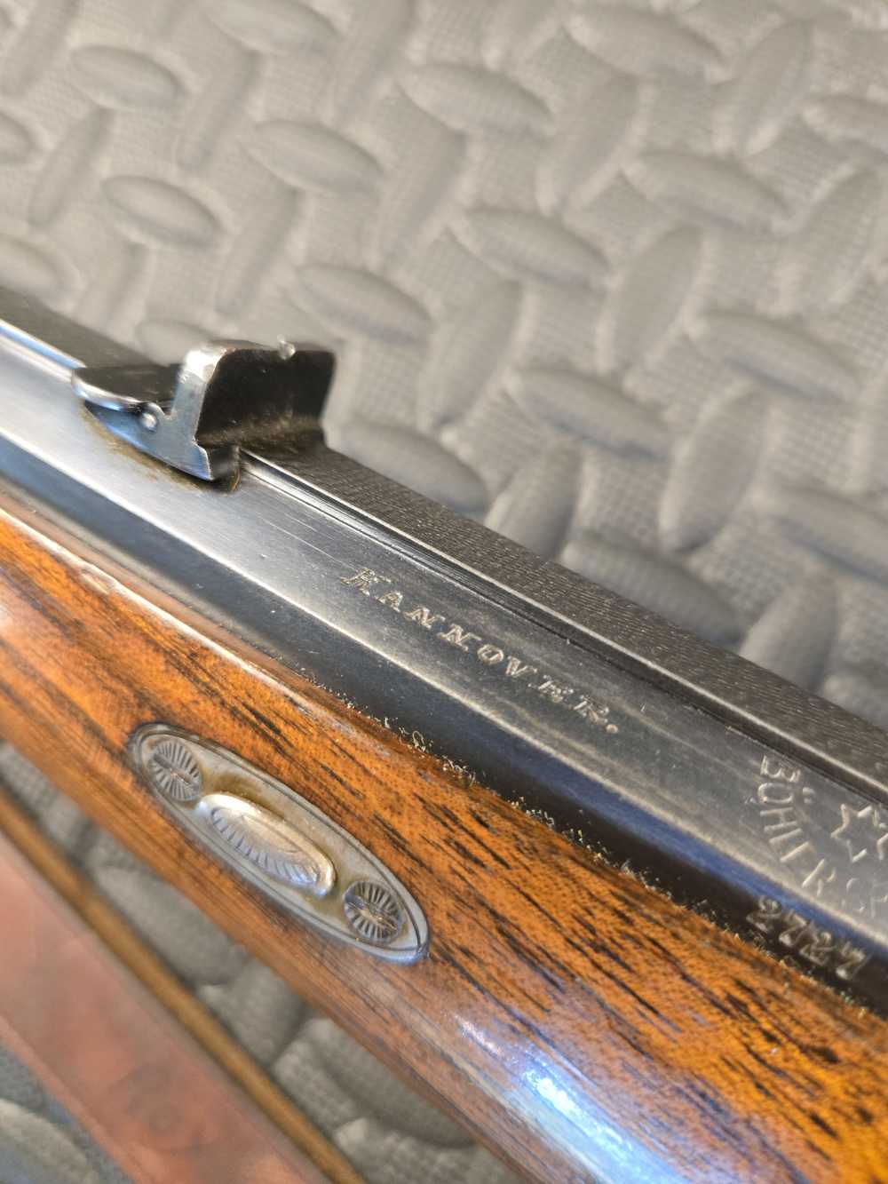 H Scherping Hannover Mauser Gewehr 98 Sporting Rifle with optic 8mm-img-30