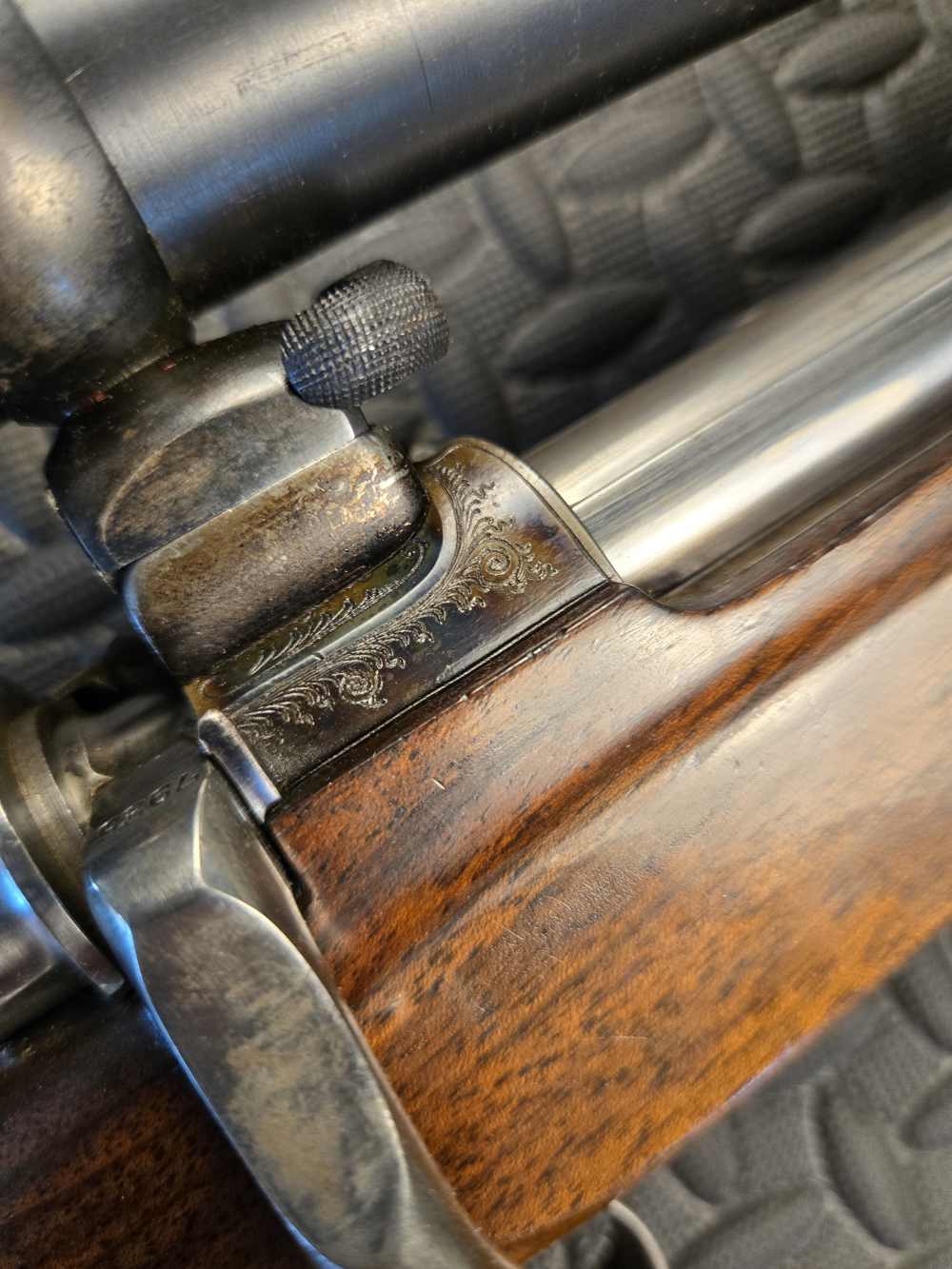 H Scherping Hannover Mauser Gewehr 98 Sporting Rifle with optic 8mm-img-25