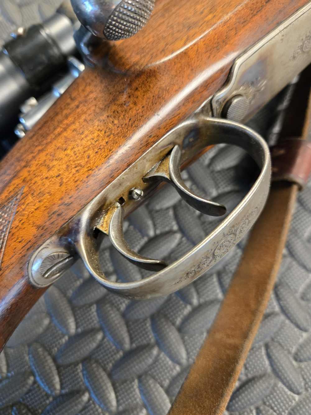 H Scherping Hannover Mauser Gewehr 98 Sporting Rifle with optic 8mm-img-26