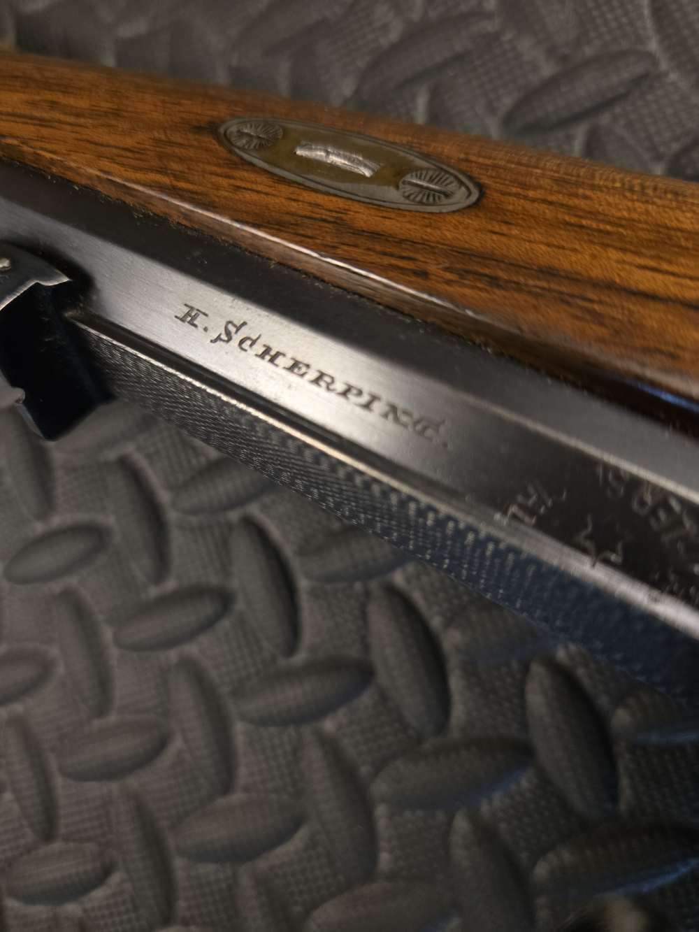 H Scherping Hannover Mauser Gewehr 98 Sporting Rifle with optic 8mm-img-32