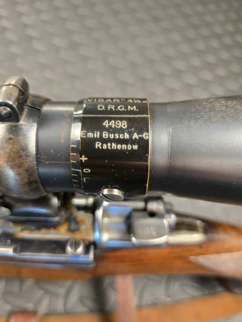 H Scherping Hannover Mauser Gewehr 98 Sporting Rifle with optic 8mm-img-33