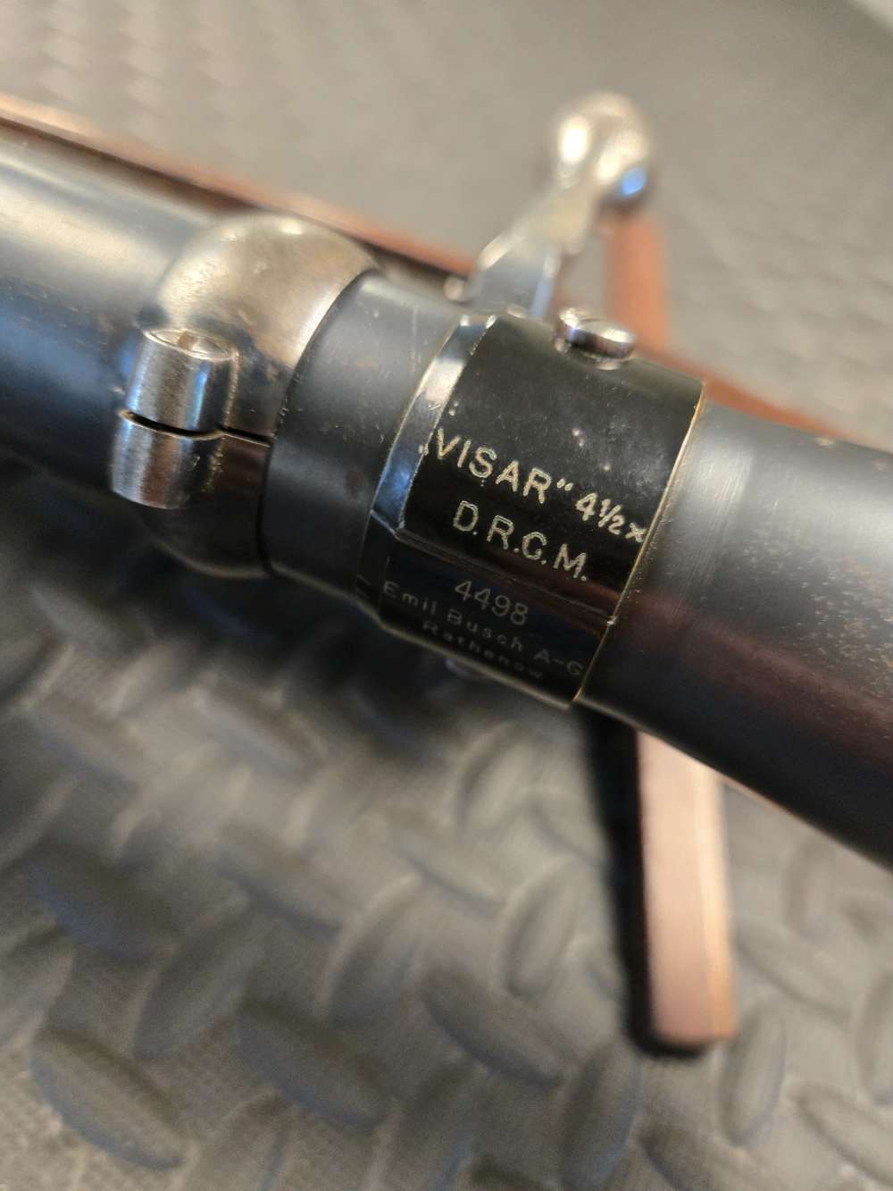 H Scherping Hannover Mauser Gewehr 98 Sporting Rifle with optic 8mm-img-34